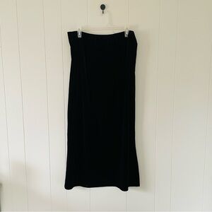 Dressbarn Elegant Black Maxi Skirt